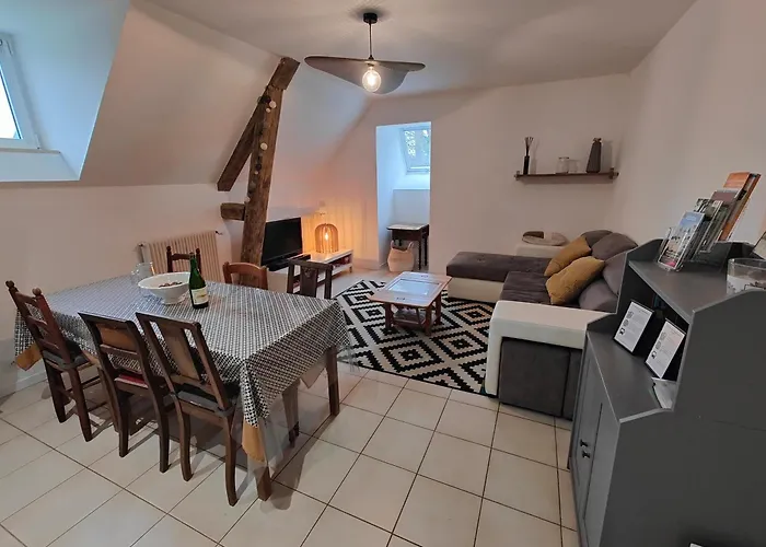 Authentique De Charme - Acces Direct Voie Verte Au Coeur De La Suisse Normande Apartamento Thury-Harcourt-le-Hom